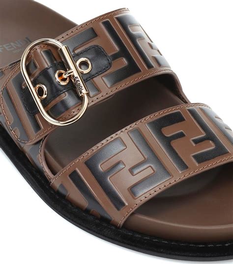 fendi flatform sandals|fendi birkenstock style sandals.